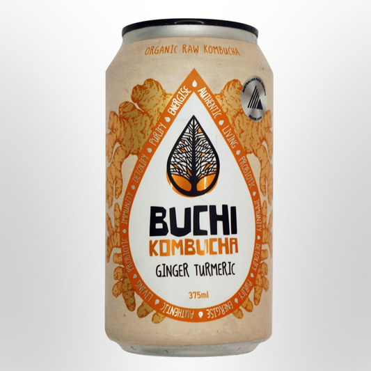 BUCHI Ginger & Turmeric Kombucha 375ml