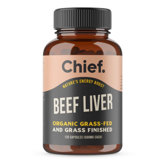 CHIEF Beef Liver 120 Caps Organic