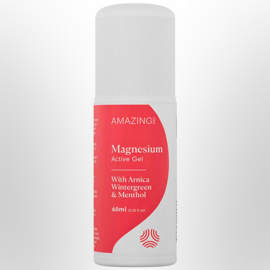 Magnesium Active Gel Roll-On 60ml AMAZING OILS