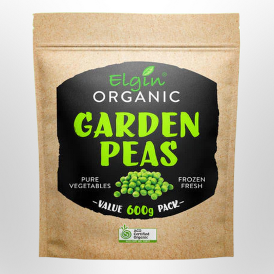 Garden Peas Organic 600g ELGIN