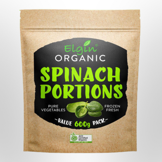 Spinach Organic 600g ELGIN