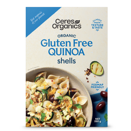 Quinoa GF Shells 250g CERES ORGANICS