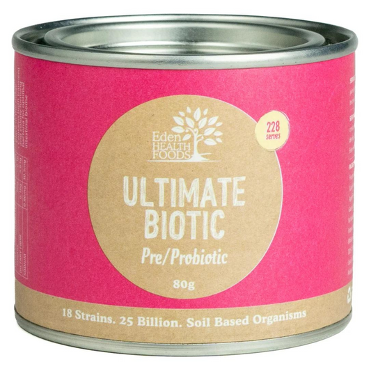 Ultimate Biotic Pre/Probiotic 80g EDEN HEALTHFOODS