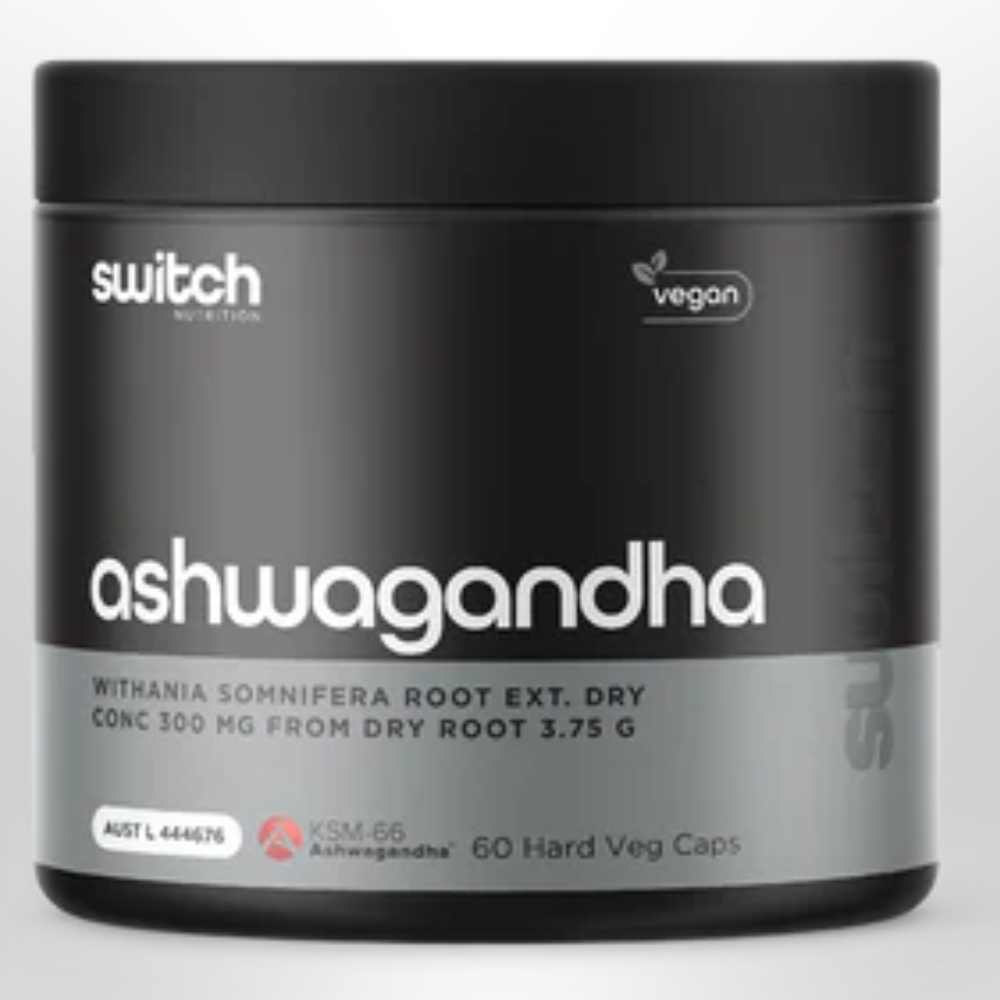 Ashwagandha 60 Caps SWITCH NUTRITION