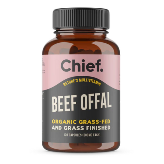 CHIEF Beef Offal 120 Caps Organic